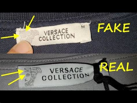 fake versace vs real|How Do You Authenticate Versace Clot.